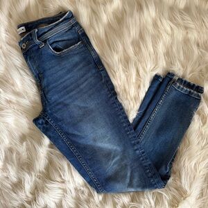 Zara Dark Blue Skinny Jeans